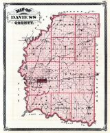 Davis County, Indiana State Atlas 1876